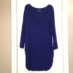 EUC Royal blue maternity top